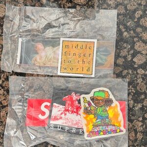 Supreme sealed stickers